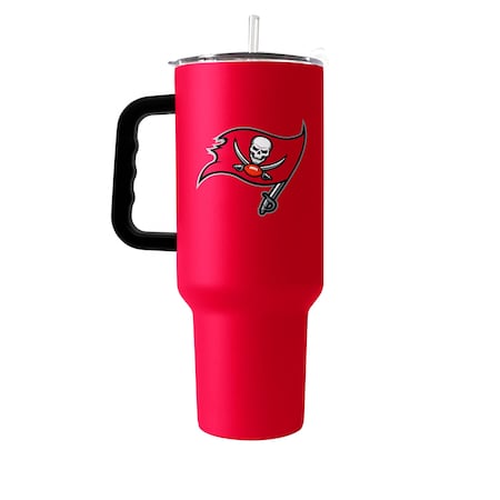 Logo Brands Tampa Bay Buccaneers 40oz Flipside Powder Coat Tumbler 630-S40PT-34